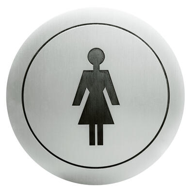 Pictograma WC adhesivo Señoras
